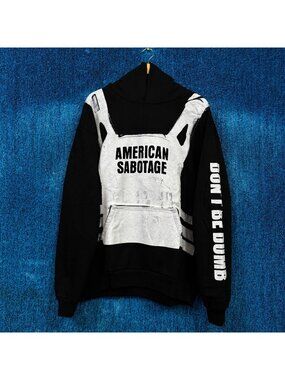 Asap Rocky American Sabotage Rap Hoodie Size Extra Large